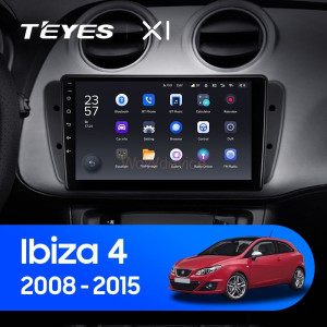 Штатная магнитола Teyes X1 4G 2/32 Seat Ibiza 6J (2008-2015)