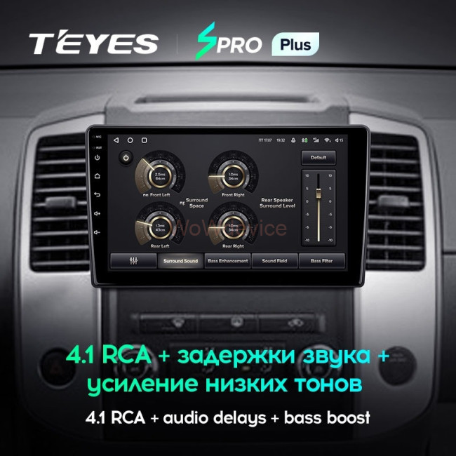 Штатная магнитола Teyes SPRO Plus 4/32 Nissan Xterra 2 N50 (2008-2015)