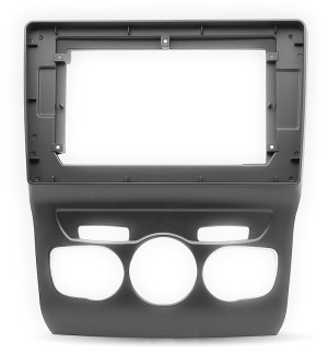 Рамка магнитолы 10.2" (цв.Черный) для CITROEN C4 2010+