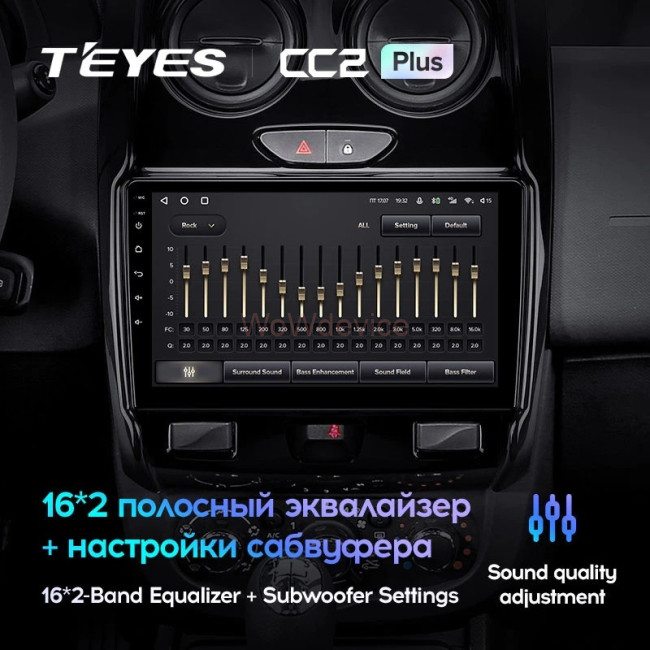 Штатная магнитола Teyes CC2 Plus 3/32 LADA Largus 2021+