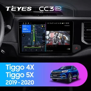 Штатная магнитола Teyes CC3 2K 4/32 Chery Tiggo 4X 5X (2019-2020)