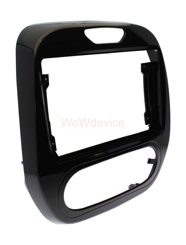 Рамка магнитолы 9.0" (цв.Глянцевый Черный) для RENAULT Captur 2013-2019; Kaptur 2016+ Кондиционер Рамка магнитолы 9.0" (цв.Глянцевый Черный) для RENAULT Captur 2013-2019; Kaptur 2016+ Кондиционер