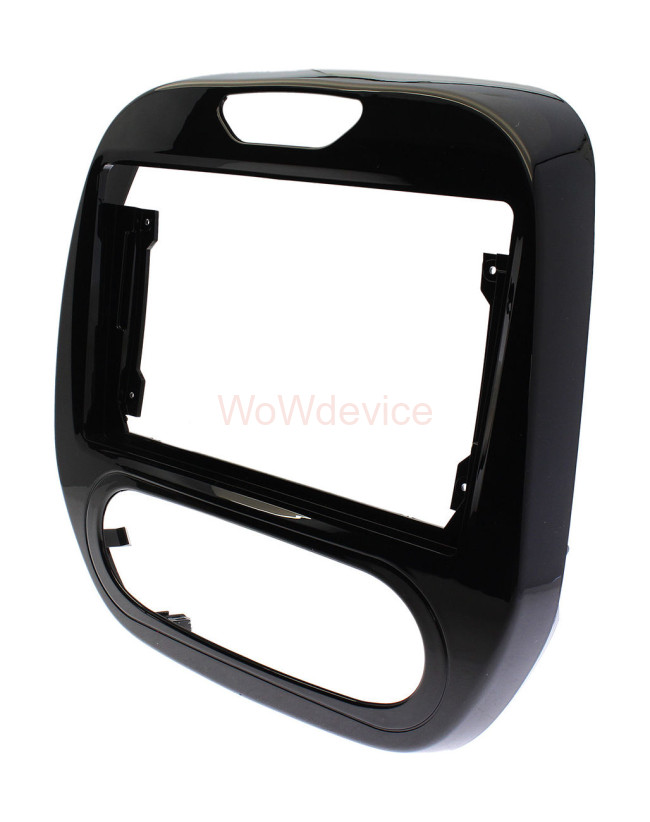 Рамка магнитолы 9.0" (цв.Глянцевый Черный) для RENAULT Captur 2013-2019; Kaptur 2016+ Кондиционер Рамка магнитолы 9.0" (цв.Глянцевый Черный) для RENAULT Captur 2013-2019; Kaptur 2016+ Кондиционер