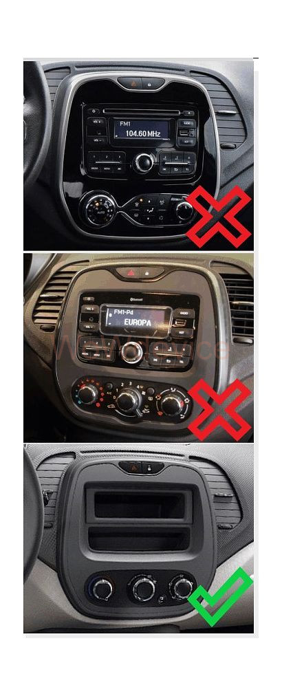 Рамка магнитолы 9.0" (цв.Глянцевый Черный) для RENAULT Captur 2013-2019; Kaptur 2016+ Кондиционер Рамка магнитолы 9.0" (цв.Глянцевый Черный) для RENAULT Captur 2013-2019; Kaptur 2016+ Кондиционер