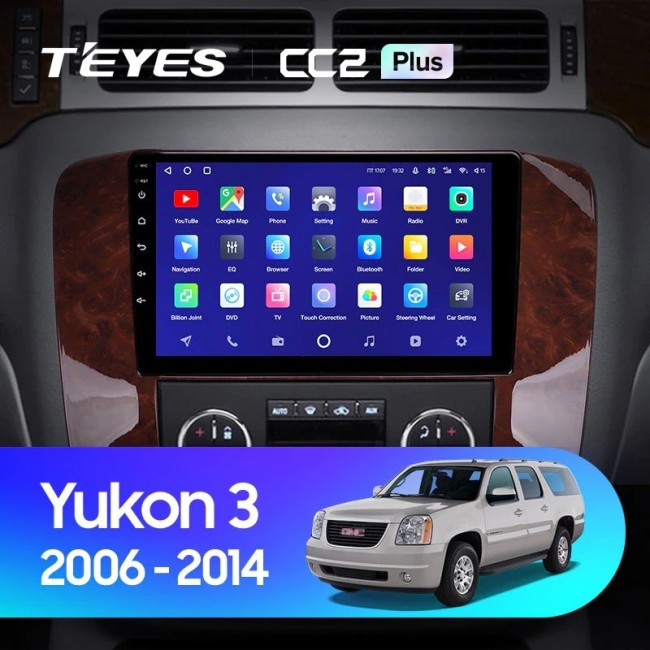 Штатная магнитола Teyes CC2 Plus 4/64 Chevrolet Tahoe (2006-2014)