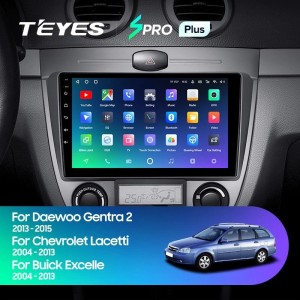 Штатная магнитола Teyes SPRO Plus 6/128 Chevrolet Lacetti J200 (2004-2013) F1-B