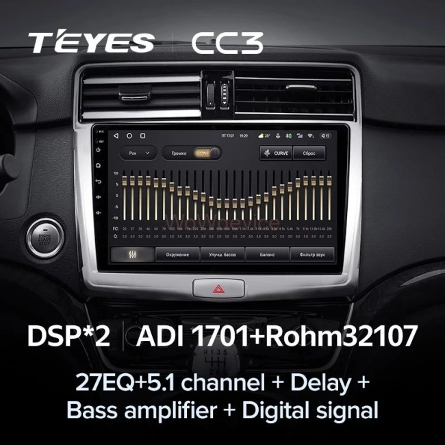 Штатная магнитола Teyes CC3 360 6/128 Haval H6 (2016-2018) Штатная магнитола Teyes CC3 360 6/128 Haval H6 (2016-2018)