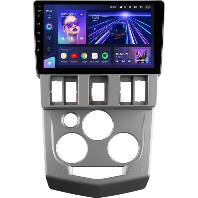 Штатная магнитола Teyes CC3 360 6/128 Renault Logan 1 (2004-2009)