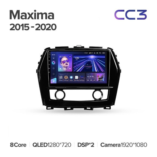 Штатная магнитола Teyes CC3 360 6/128 Nissan Maxima A36 (2015-2020)