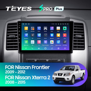 Штатная магнитола Teyes SPRO Plus 4/64 Nissan Frontier (2009-2012)