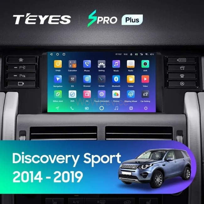 Штатная магнитола Teyes SPRO Plus 4/32 Land Rover Discovery Sport (2014-2019)
