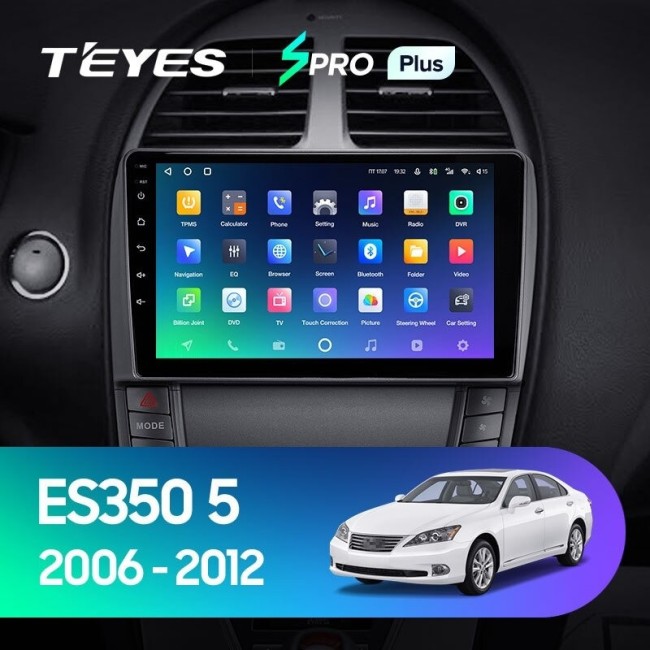 Штатная магнитола Teyes SPRO Plus 6/128 Lexus ES350 5 V XV40 (2006-2012) Тип-С