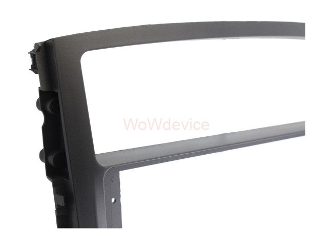 Рамка магнитолы 9.0" (цв.Черный) для MITSUBISHI Pajero 4, Montero, Shogun 2006+