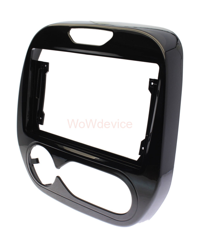 Рамка магнитолы 9.0" (цв.Глянцевый Черный) для RENAULT Captur 2013-2019; Kaptur 2016+ Климат Рамка магнитолы 9.0" (цв.Глянцевый Черный) для RENAULT Captur 2013-2019; Kaptur 2016+ Климат