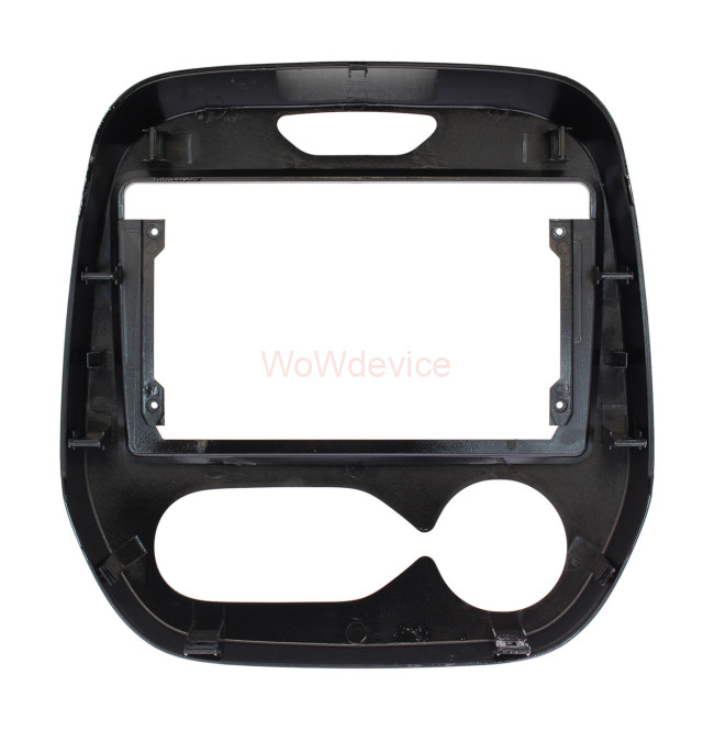Рамка магнитолы 9.0" (цв.Глянцевый Черный) для RENAULT Captur 2013-2019; Kaptur 2016+ Климат Рамка магнитолы 9.0" (цв.Глянцевый Черный) для RENAULT Captur 2013-2019; Kaptur 2016+ Климат