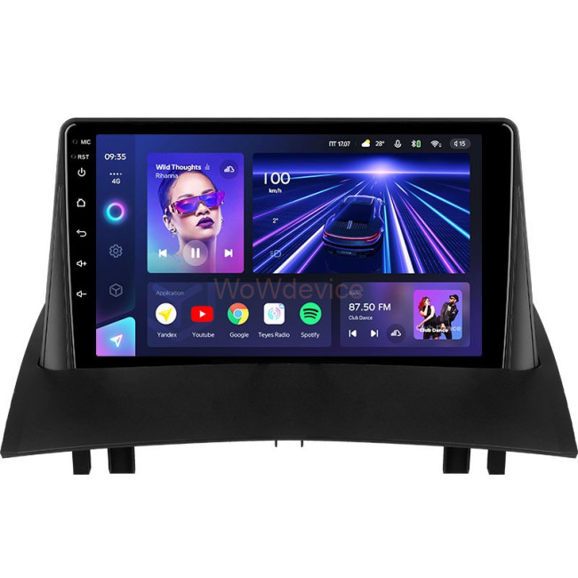 Штатная магнитола Teyes CC3 6/128 Renault Megane 2 (2002-2009)