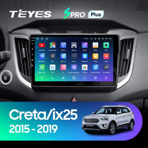 Штатная магнитола Teyes SPRO Plus 3/32 Hyundai Creta (2015-2019)