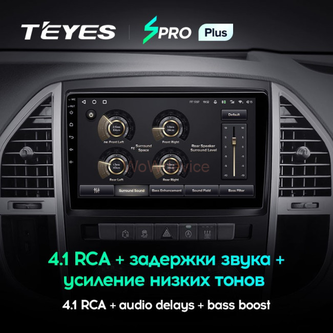 Штатная магнитола Teyes SPRO Plus 3/32 Mercedes-Benz Vito 3 W447 (2014-2020)