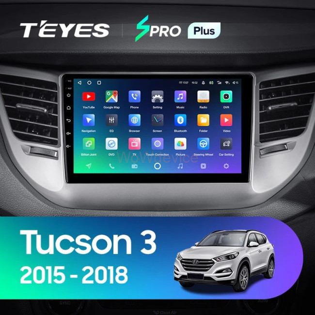 Штатная магнитола Teyes SPRO Plus 4/64 Hyundai Tucson 3 (2015-2018) Тип-A Штатная магнитола Teyes SPRO Plus 4/64 Hyundai Tucson 3 (2015-2018) Тип-A
