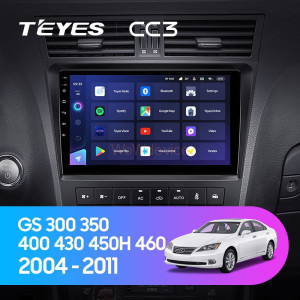 Штатная магнитола Teyes CC3L 4/32 Lexus GS300 350 400 430 450h 460 (2004-2011)