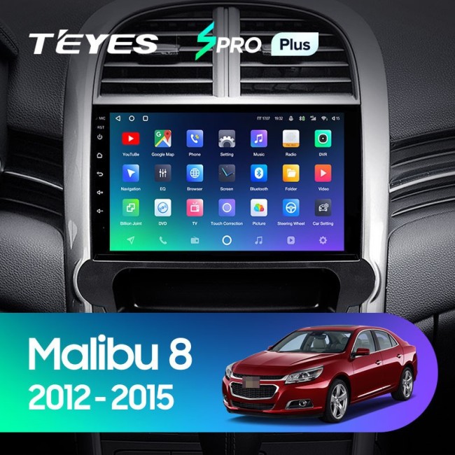 Штатная магнитола Teyes SPRO Plus 6/128 Chevrolet Malibu 8 (2012-2015)