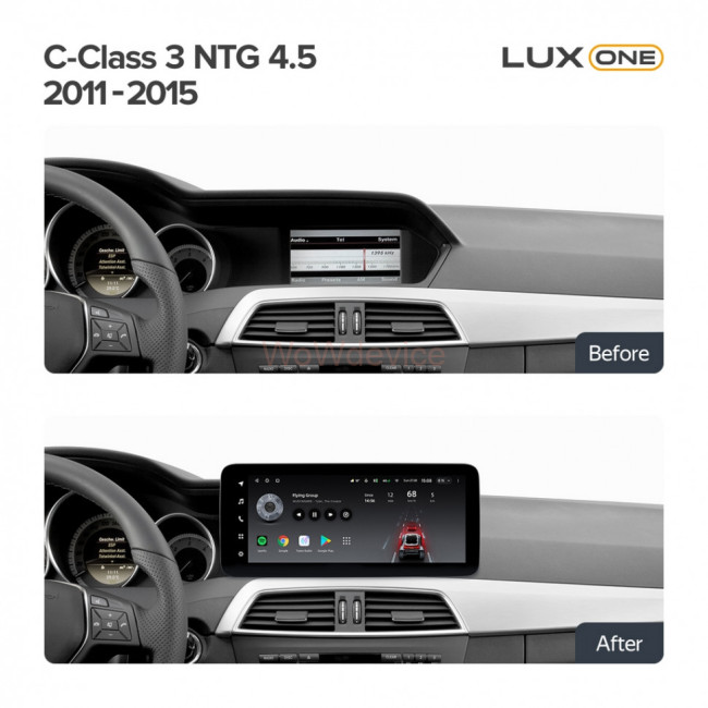 Штатная магнитола Teyes LUX ONE Mercedes-Benz C-Class 3 W204 C204 S204 (NTG 4.5) (2011-2015) Штатная магнитола Teyes LUX ONE Mercedes-Benz C-Class 3 W204 C204 S204 (NTG 4.5) (2011-2015)