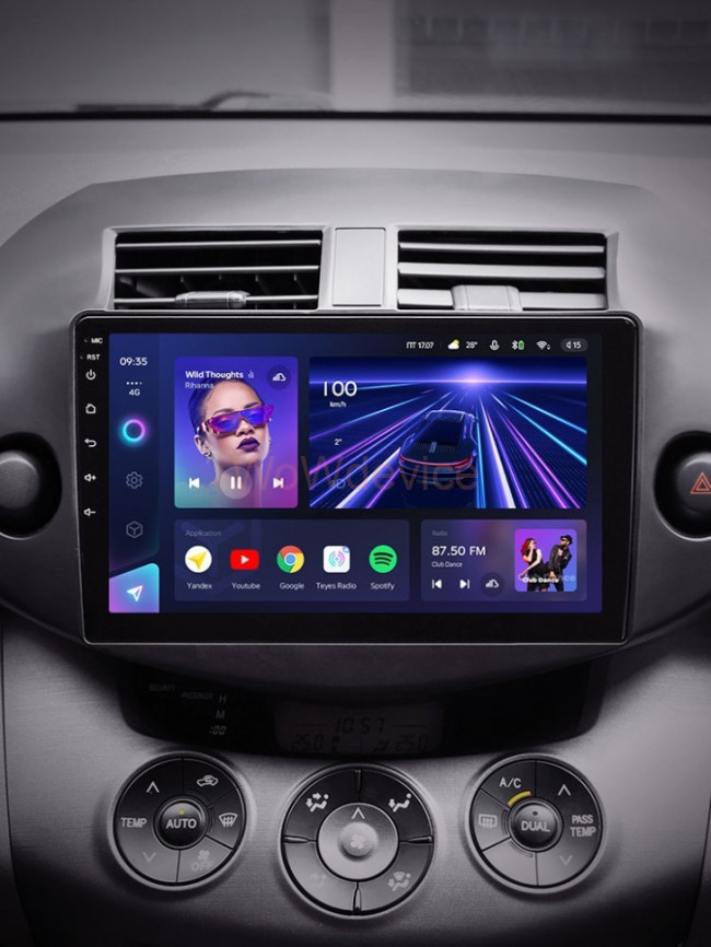 Штатная магнитола Teyes CC3 360 6/128 Toyota RAV4 3 XA30 (2005-2013) 9" Штатная магнитола Teyes CC3 360 6/128 Toyota RAV4 3 XA30 (2005-2013) 9"