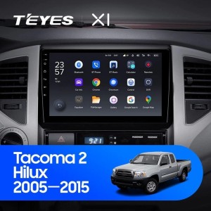 Штатная магнитола Teyes X1 4G 2/32 Toyota Hilux (2005-2015)