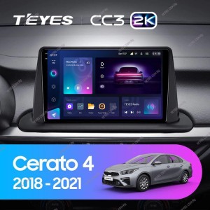 Штатная магнитола Teyes CC3 2K 3/32 Kia Cerato 4 (2018-2021)