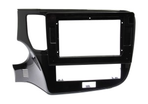 Рамка магнитолы 10.2" (цв.Глянцевый Черный) для MITSUBISHI Outlander 2020+ Левый руль