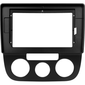Рамка магнитолы 10.2" (цв.Черный) для VOLKSWAGEN Jetta 2005-2011; Sagitar 2006-2012 Кондиционер