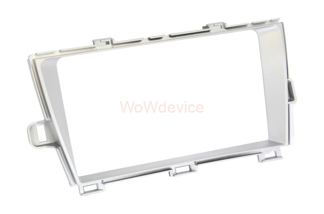 Рамка магнитолы 9.0" (цв.Серебро) для TOYOTA Prius (ZVW30/35) 2009-2016 Левый руль Рамка магнитолы 9.0" (цв.Серебро) для TOYOTA Prius (ZVW30/35) 2009-2016 Левый руль