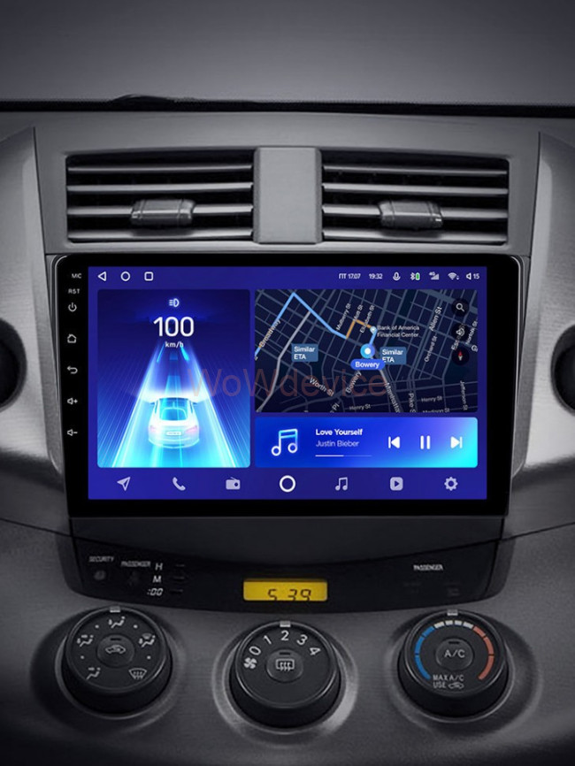 Штатная магнитола Teyes CC2L Plus 2/32 Toyota RAV4 3 XA30 (2005-2013) 9"