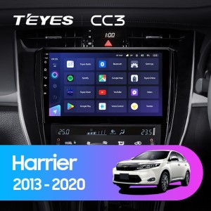 Штатная магнитола Teyes CC3 4/64 Toyota Harrier XU60 (2013-2020)