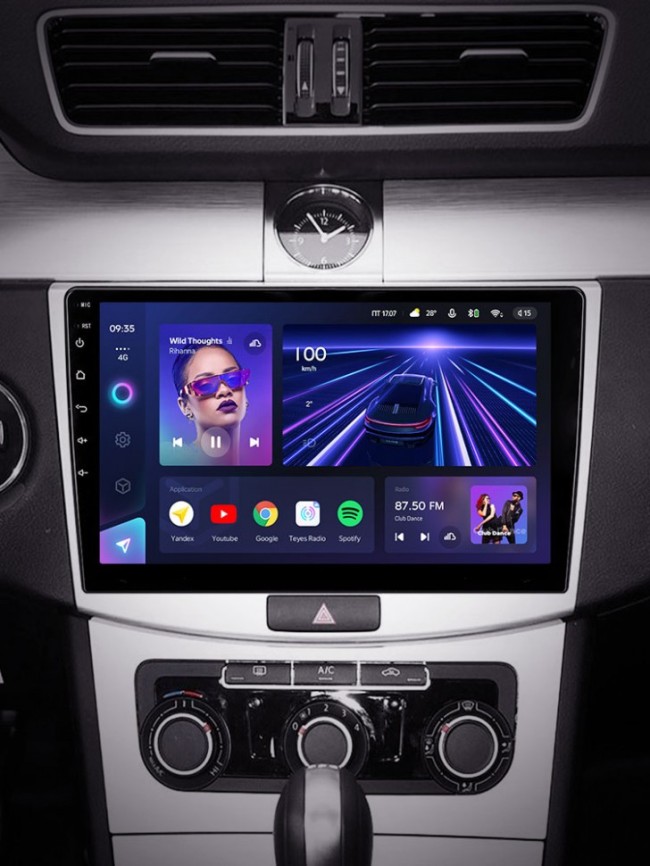 Штатная магнитола Teyes CC3 6/128 Volkswagen Passat 7 B7 (2010-2015)