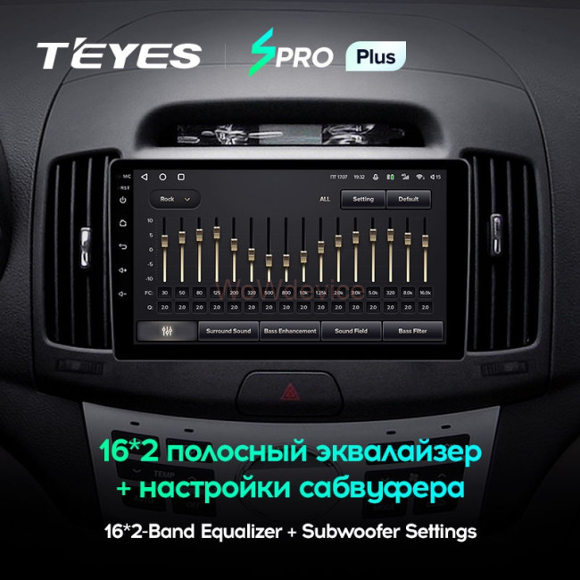 Штатная магнитола Teyes SPRO Plus 3/32 Hyundai Elantra 4 HD (2006-2012)