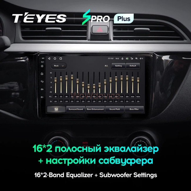 Штатная магнитола Teyes SPRO Plus 6/128 Kia RIO 4 (2016-2019) Тип-A