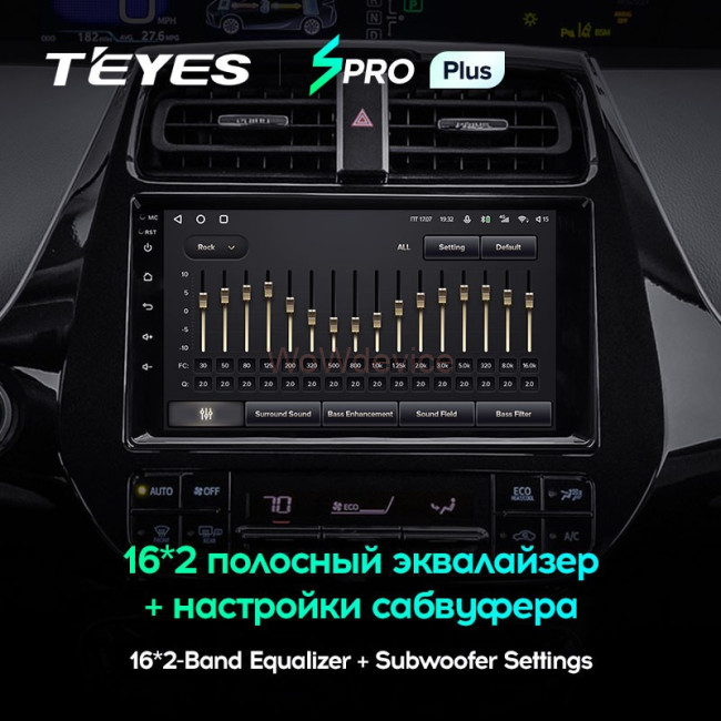 Штатная магнитола Teyes SPRO Plus 6/128 Toyota Prius XW50 (2015-2020) Штатная магнитола Teyes SPRO Plus 6/128 Toyota Prius XW50 (2015-2020)