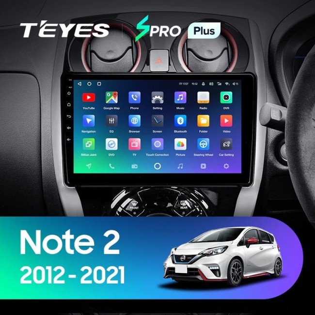 Штатная магнитола Teyes SPRO Plus 4/64 Nissan Note 2 E12 (2012-2021)