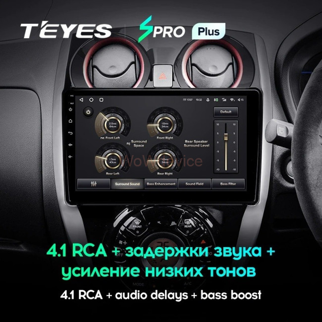 Штатная магнитола Teyes SPRO Plus 4/64 Nissan Note 2 E12 (2012-2021)