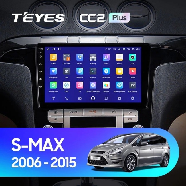 Штатная магнитола Teyes CC2L Plus 1/16 Ford S-MAX (2006-2010) F2