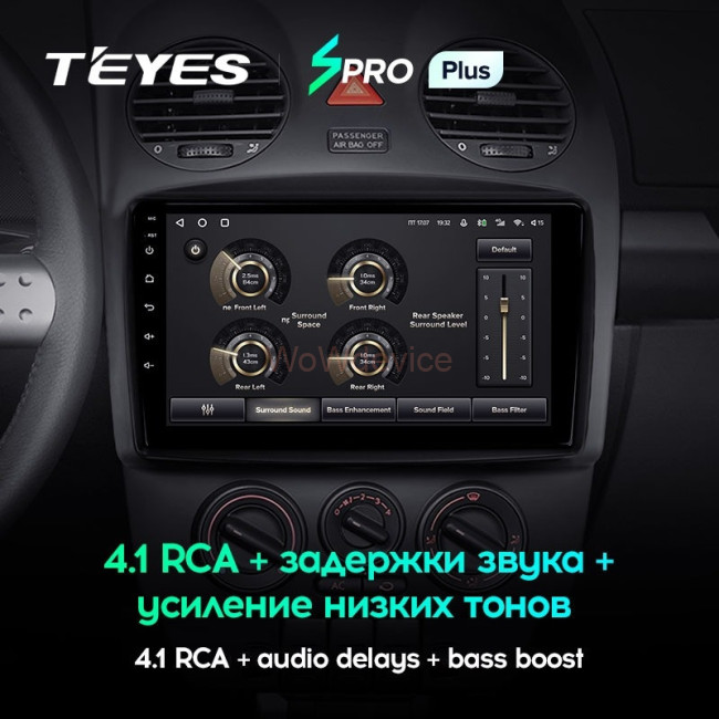 Штатная магнитола Teyes SPRO Plus 4/32 Volkswagen Beetle A4 (2002-2011)