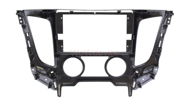 Рамка магнитолы 9.0" (цв.Глянцевый Черный) для MITSUBISHI L 200, Triton 2015-2018 Кондиционер Рамка магнитолы 9.0" (цв.Глянцевый Черный) для MITSUBISHI L 200, Triton 2015-2018 Кондиционер