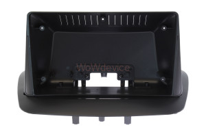 Рамка магнитолы 9.0" (цв.темно-серый) для RENAULT Megane 2008-2015, Fluence 2009-2017