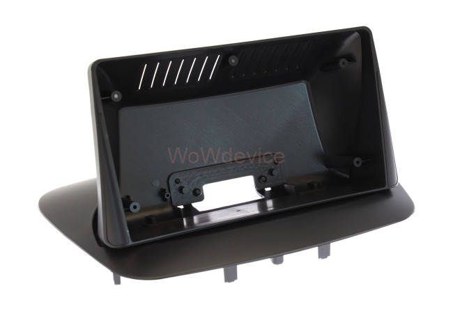 Рамка магнитолы 9.0" (цв.темно-серый) для RENAULT Megane 2008-2015, Fluence 2009-2017 Рамка магнитолы 9.0" (цв.темно-серый) для RENAULT Megane 2008-2015, Fluence 2009-2017