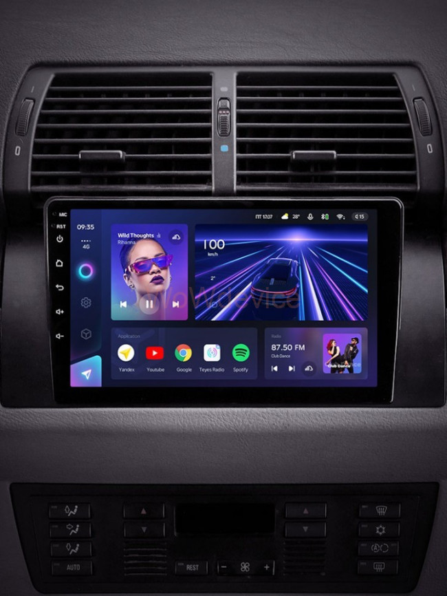 Штатная магнитола Teyes CC3 4/64 BMW X5 E39 E53 (1999-2006) Штатная магнитола Teyes CC3 4/64 BMW X5 E39 E53 (1999-2006)