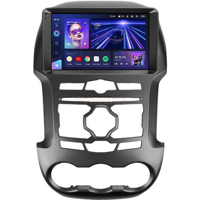 Штатная магнитола Teyes CC3 6/128 Ford Ranger 3 (2011-2015)