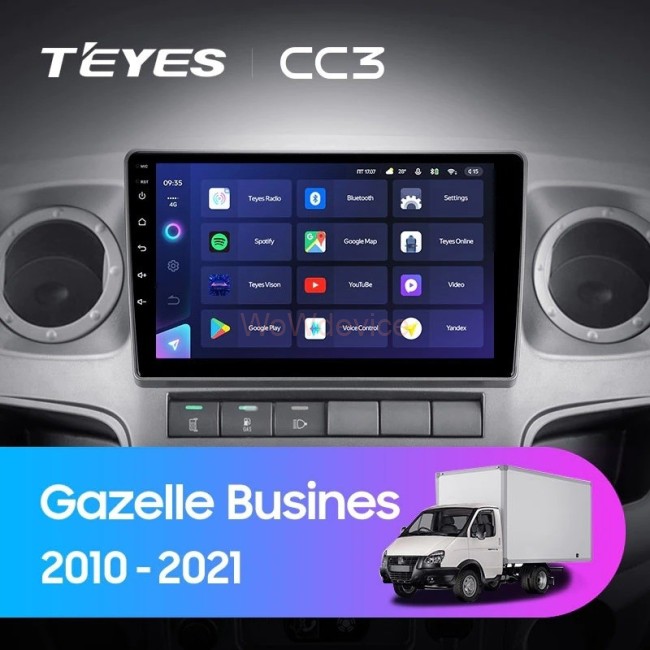 Штатная магнитола Teyes CC3L 4/32 GAZ Gazelle Busines (2010-2021)