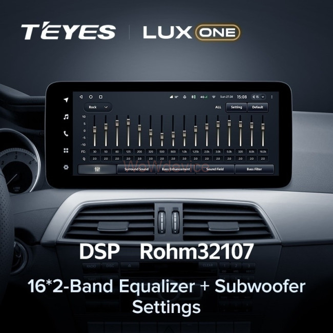 Штатная магнитола Teyes LUX ONE Mercedes-Benz GLK-Class X204 (NTG 4.0) (2008-2012) Штатная магнитола Teyes LUX ONE Mercedes-Benz GLK-Class X204 (NTG 4.0) (2008-2012)
