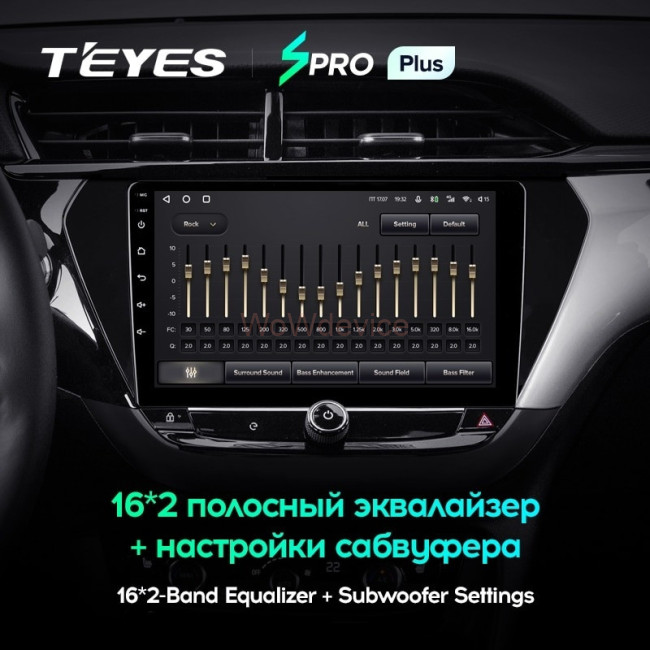 Штатная магнитола Teyes SPRO Plus 4/32 Opel Corsa F (2019-2023)